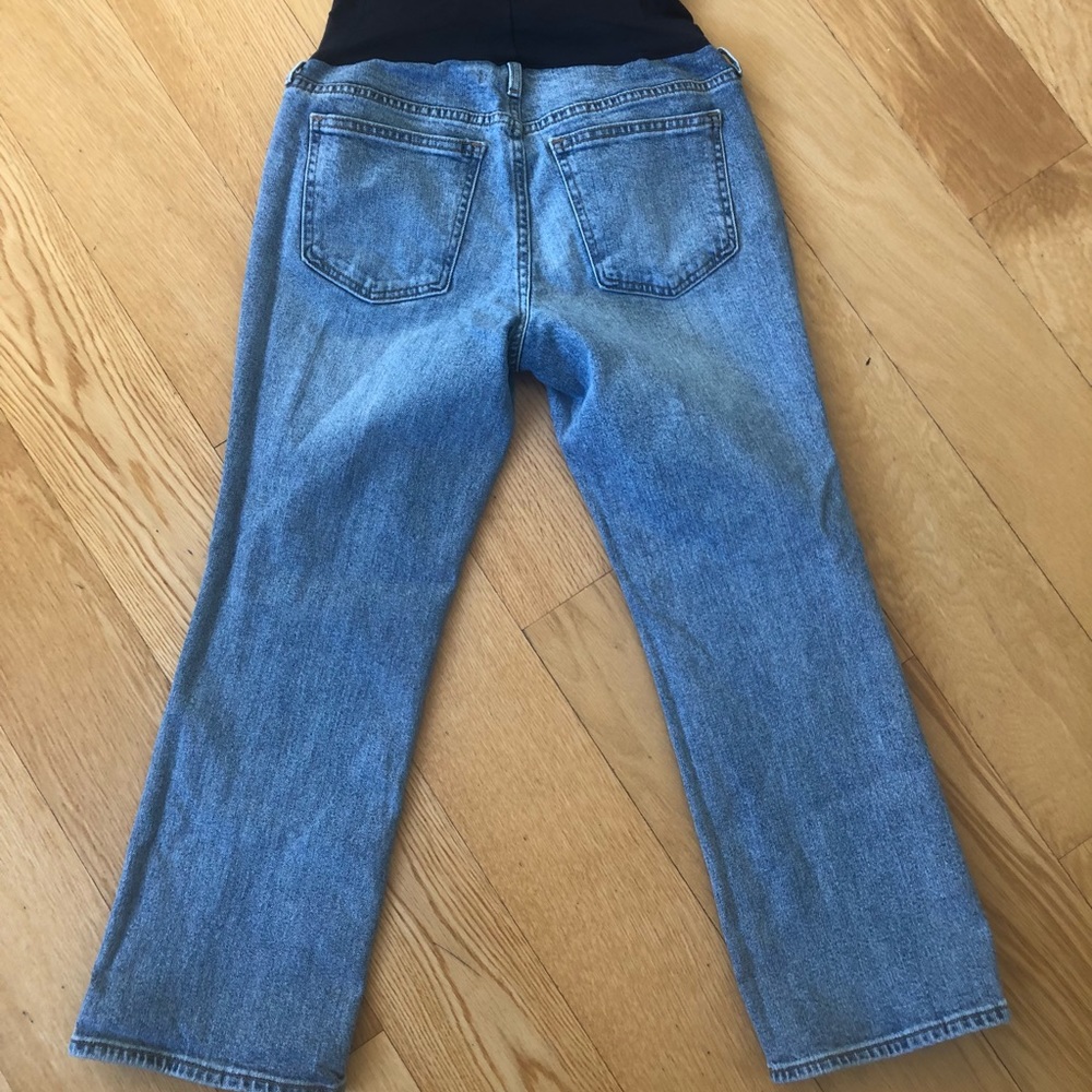 Full pouch GAP maternity jeans gently used